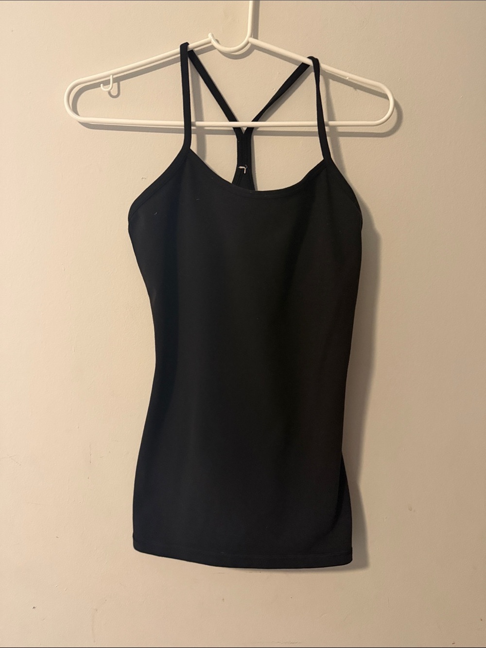 lululemon athletica Black Double-Strap Camisole